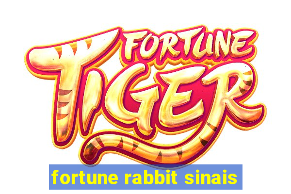 fortune rabbit sinais