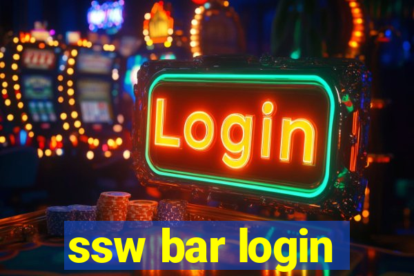 ssw bar login