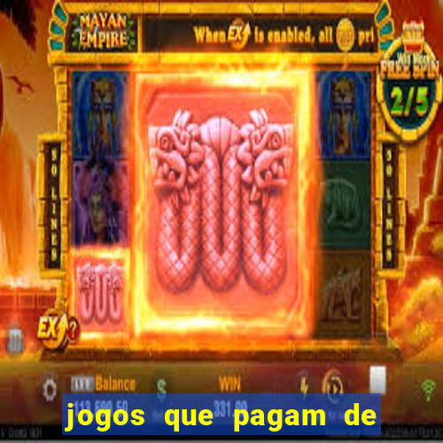 jogos que pagam de verdade sem precisar depositar