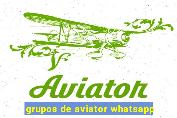 grupos de aviator whatsapp