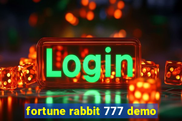 fortune rabbit 777 demo