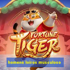 homens loiros musculoso