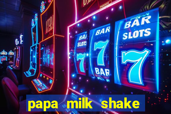 papa milk shake click jogos