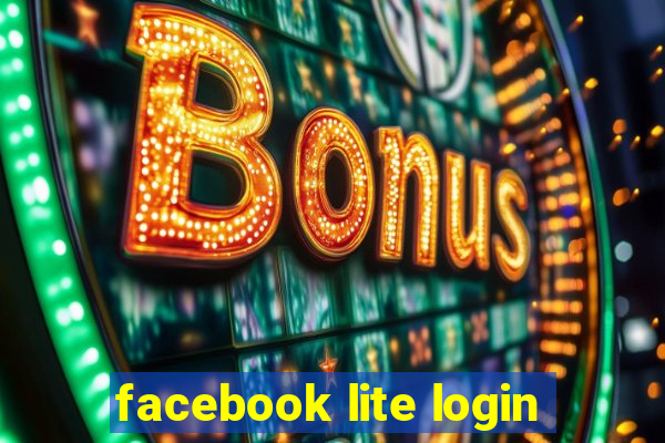 facebook lite login