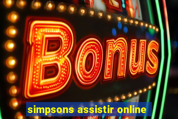 simpsons assistir online