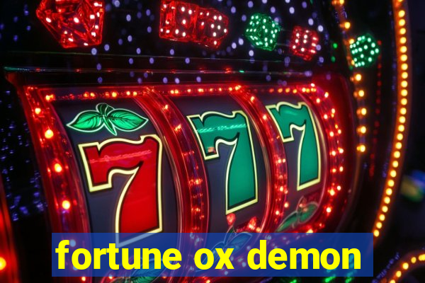 fortune ox demon