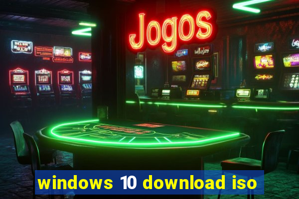 windows 10 download iso