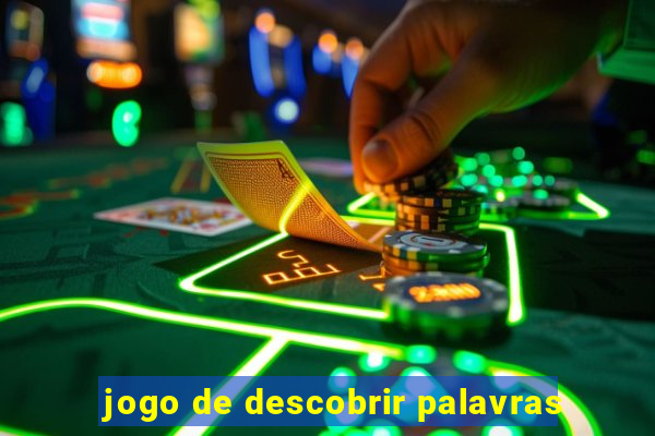 jogo de descobrir palavras