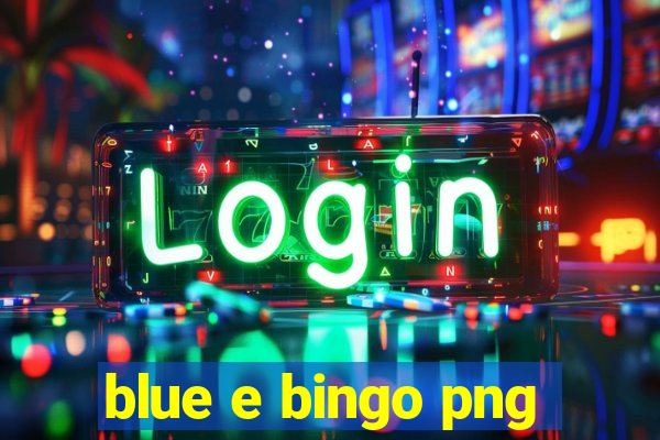 blue e bingo png