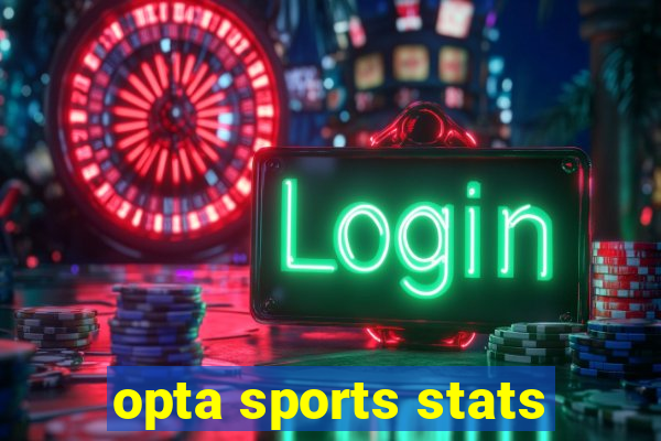 opta sports stats