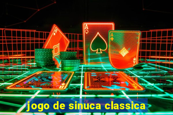 jogo de sinuca classica